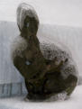 1/7/09.  This bunny moved from my mother's garden to my deck in 1993