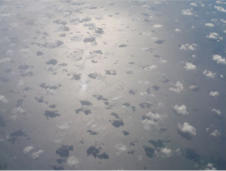 Clouds over Lake Erie, October 2006